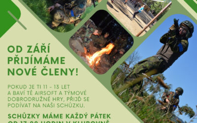 Přibíráme nové členy do airsoftu